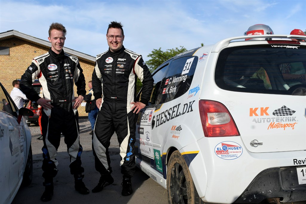 Kristian Birk Hansen og Casper Venning var tilfredse med dagens tredjeplads.
(Foto: specialpress@gmail.com)